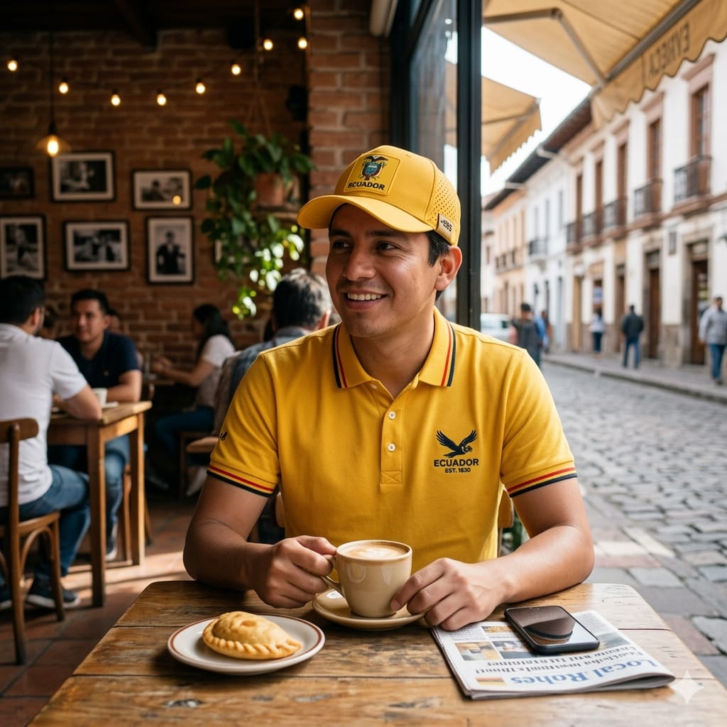 Condor Heritage | Gold Yellow | Essential Ecuador T-Shirt