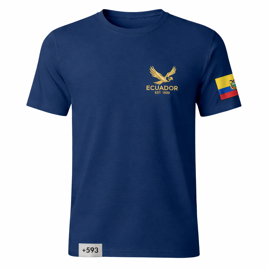 Condor Heritage | Navy Blue | Essential Ecuador T-Shirt