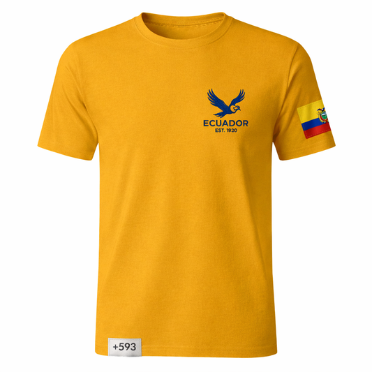 Condor Heritage | Gold Yellow | Essential Ecuador T-Shirt